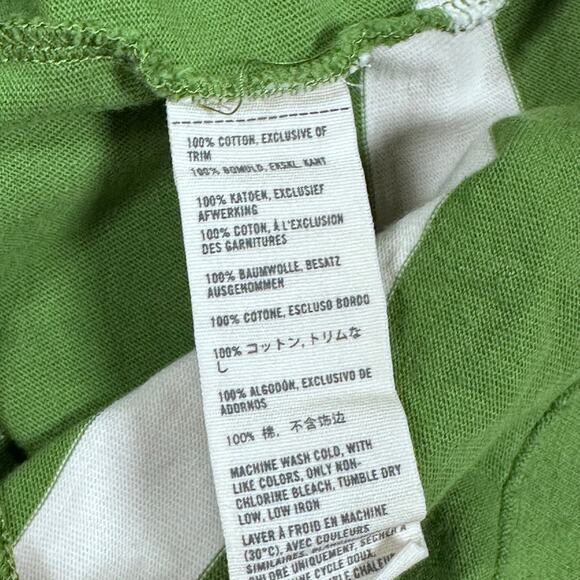 Lot 2 Vintage Abercrombie & Fitch Striped Long Sleeve Shirts Men’s LG Moose Crew - Picture 14 of 15